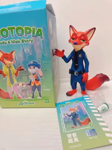 주토피아 pop mart 닉