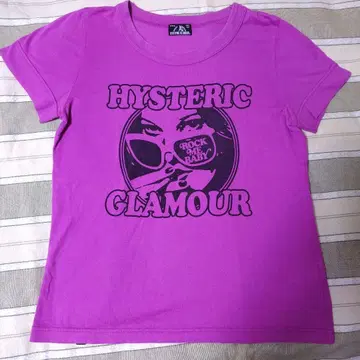 HYSTERIC GLAMOUR 핑크 티셔츠