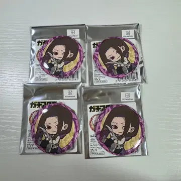 가치액터 자바 TSUTAYA 귈귈 캔뱃지 4개 세트