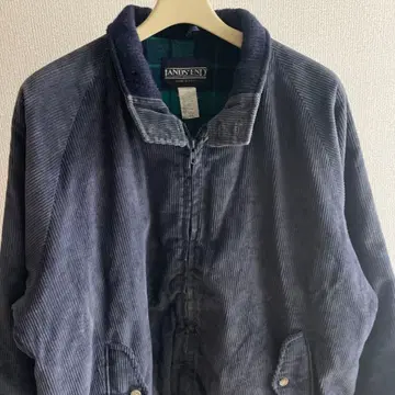 80s LANDS' END 코듀로이 도그이어 자켓