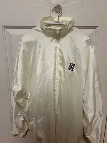 PGA TOUR 윈드브레이커 화이트 새상품급 던롭 골프