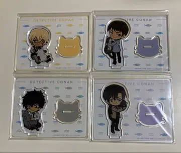 명탐정 코난 아크릴 스탠드 SD 고양이 ver. 4종 세트