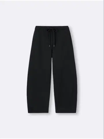 미착용 헤비 웨이트 맨투맨 배럴 렉 팬츠 & 풀오버 L&M 블랙