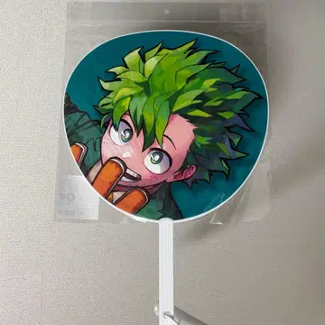 나의 히어로 아카데미아 히로아카 히어로 응원 점보 부채 미도리야 이즈쿠