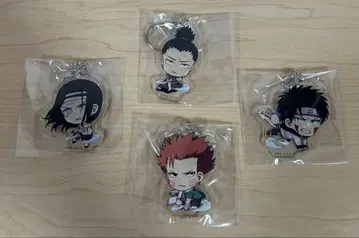 나루토 키링 세트.