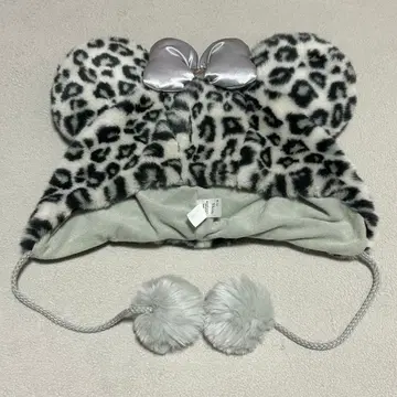 디즈니 미니 팬캡 레오파드 무늬
