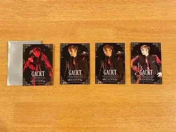 [ 낱개 판매 가능 ] GACKT 스티커 4장 세트