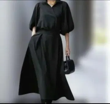 다마 카슈쿨풍 원피스 11호 블랙