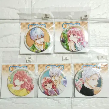 유비사키토 코이코이 캔뱃지 5개 세트