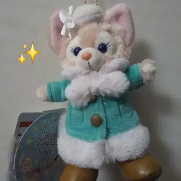 겨울의 트윙클 링타운 봉제 인형 배지 리나 벨