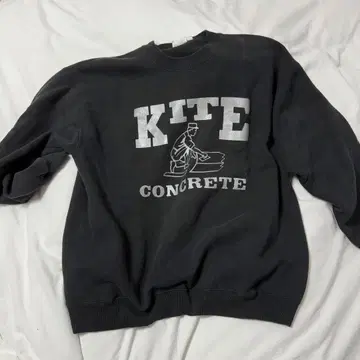 KITE CONCRETE 맨투맨 XL 블랙