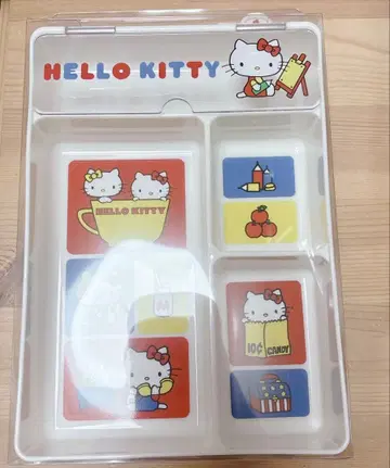주변 잡화 언제까지나 산리오 시리즈 뚜껑 있는 트레이 헬로키티