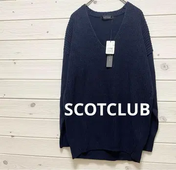 SCOTCLUB V넥 니트