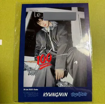 TWS 경민 KYUNGMIN 친필 사인