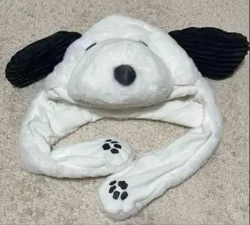 스누피 귀 달린 플리스 햇 유니버셜