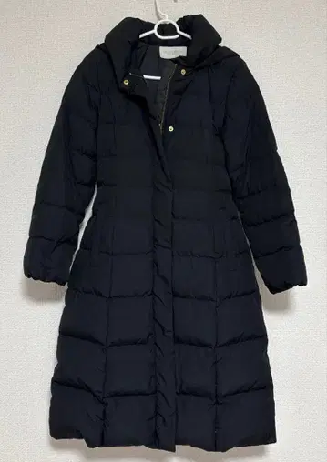 프로포션 바디 드레싱 롱 다운 코트 S 사이즈 블랙