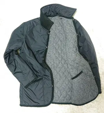 유나이티드 애로우즈 리버서블 자켓 퀼팅 울 나일론
