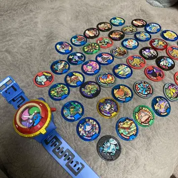 [동작 확인 완료] 요괴워치 DX 요괴워치 제로시키 메달 세트