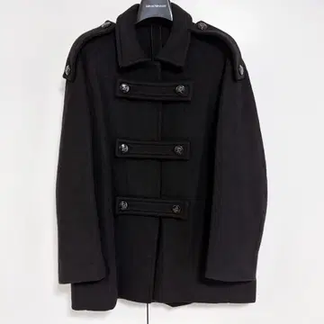 엠포리오 아르마니 코트 여성용 피코트