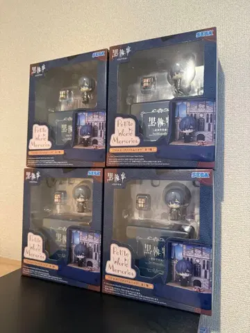 블랙 집사 시엘 팬텀하이브 피규어 4체