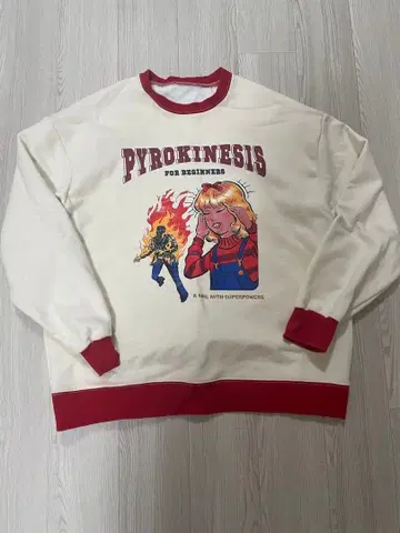 PYROKINESIS 맨투맨 트레이닝복