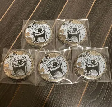 원피스 황금 캔뱃지 배기