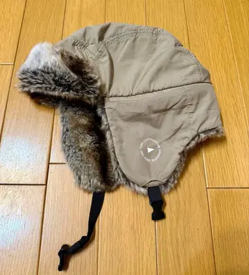 플라이트 캡 인조 모피 부착