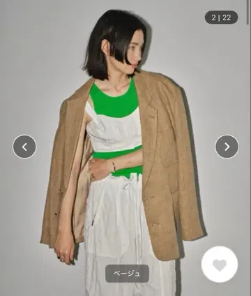 TODAYFUL Boyfriend Linen Jacket 베이지 36