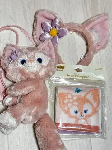 리나벨 미니백 머리띠 미니 타월