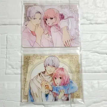 손끝과 사랑에 빠지다 아크릴 카드 2장 세트