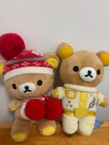 리락쿠마 봉제 인형 세트