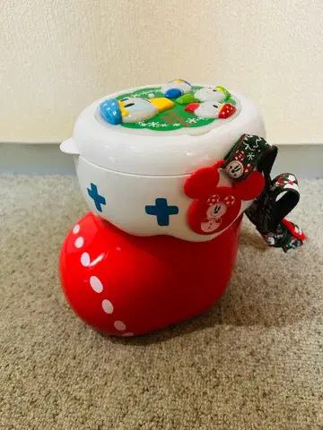 미키 미니 크리스마스 완구 수납 박스