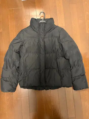 블랙 다운 자켓