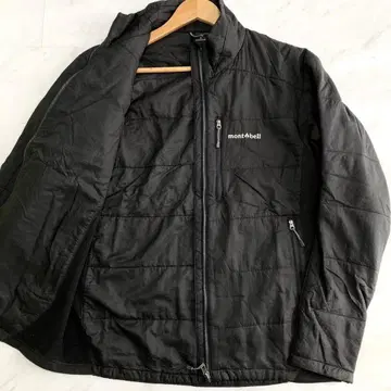 [새상품급] MONTBELL 썸머 랩 자켓 충전솜 블랙 세탁 가능 M
