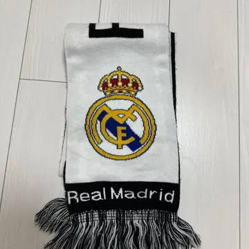 레알 마드리드 머플러 화이트 블랙