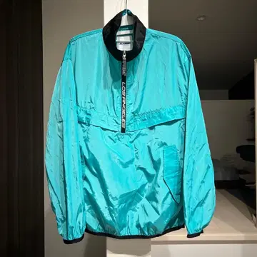 XLARGE 터콰이즈 하프 지퍼 자켓 S