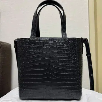 JIMMY CHOO 지미추 2way 미니 숄더백 블랙