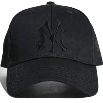 NEW VINTAGE CHROME YORK CAP ALL BLACK