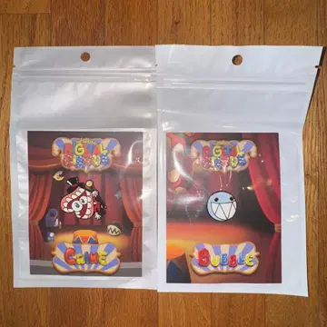 어메이징 디지털 서커스 핀 배지 2종 세트