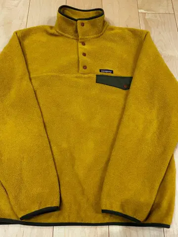 Patagonia 신틸라 스냅T L 사이즈 오렌지 머스타드