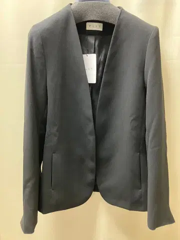 PLST 플라스테 트리아세 블렌드 더블 크로스 칼라리스 자켓