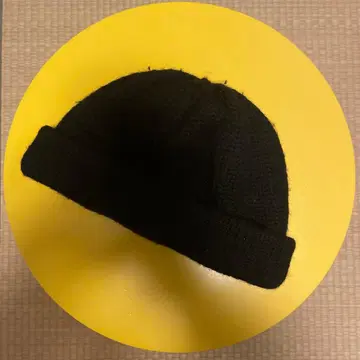 COMESANDGOES 블랙 니트 모자