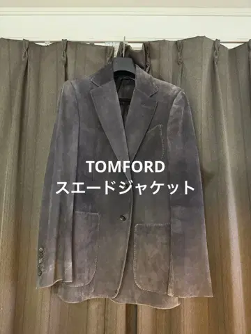 TOMFORD 톰포드 스웨이드 자켓 사이즈 48