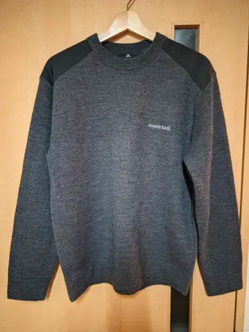 mont-bell 그레이 리브 스웨터