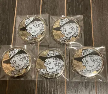 원피스 황금 캔뱃지 사보