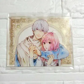 손끝에서 맴도는, 사랑에 빠져버린 아크릴 카드