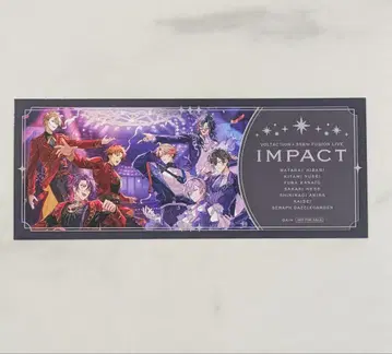 니지산지 IMPACT 월조 태양조 집합 OS 특전 티켓풍 카드