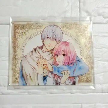 손끝와 사랑에 빠지다 아크릴 카드