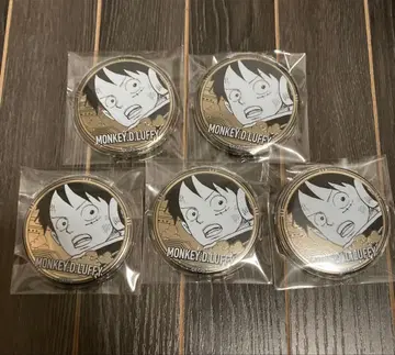 원피스 황금 캔뱃지 루피