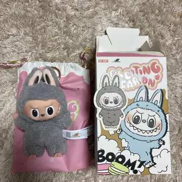 정품 러브브 마카롱 popmart Sesame Bean (그레이)